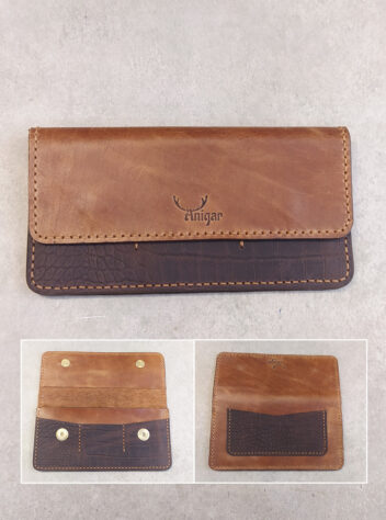 Prima model natural leather wallet