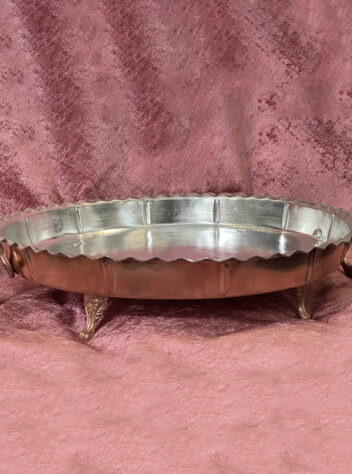 A large tray copper with a base