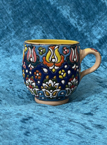 Pottery coffee cup