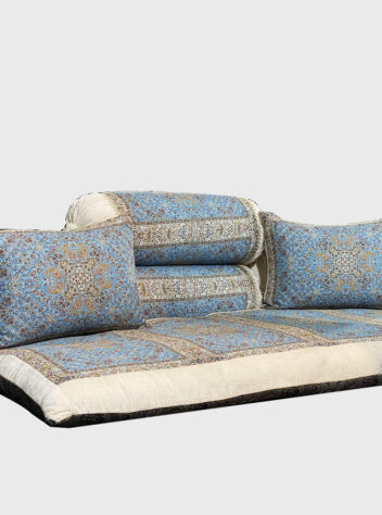 four pieces set of Yazd termeh mattress and 1 pillow